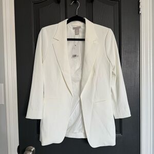 H&M Women's White Blazer